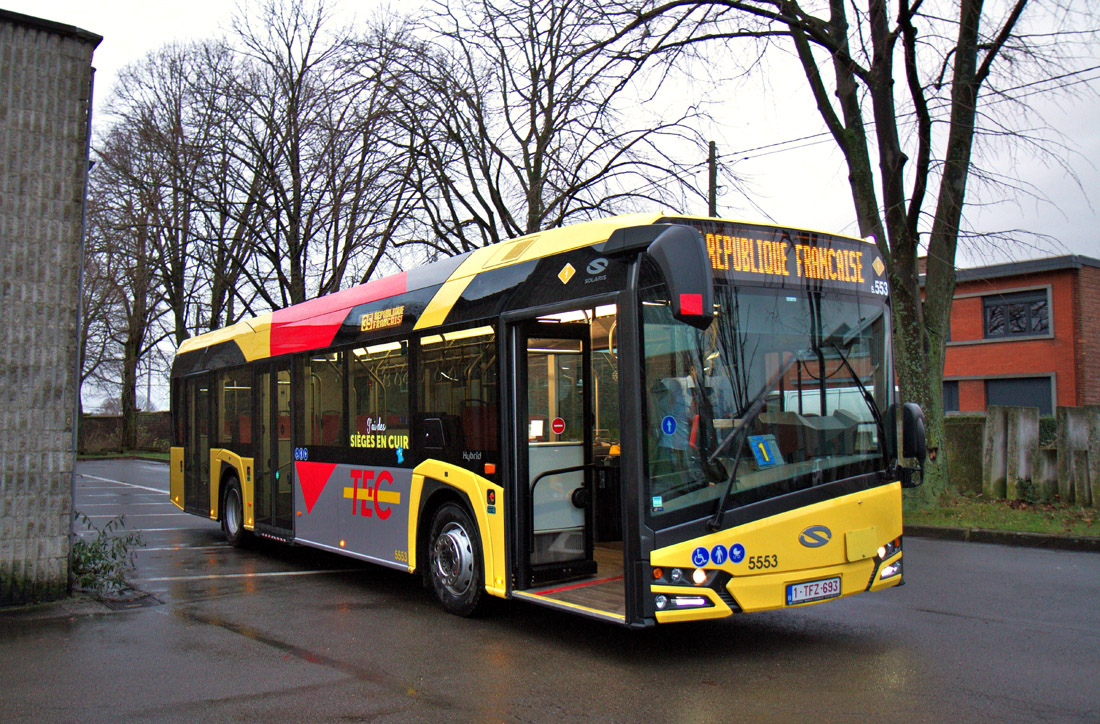 Liège, Solaris Urbino IV 12 hybrid # 5553