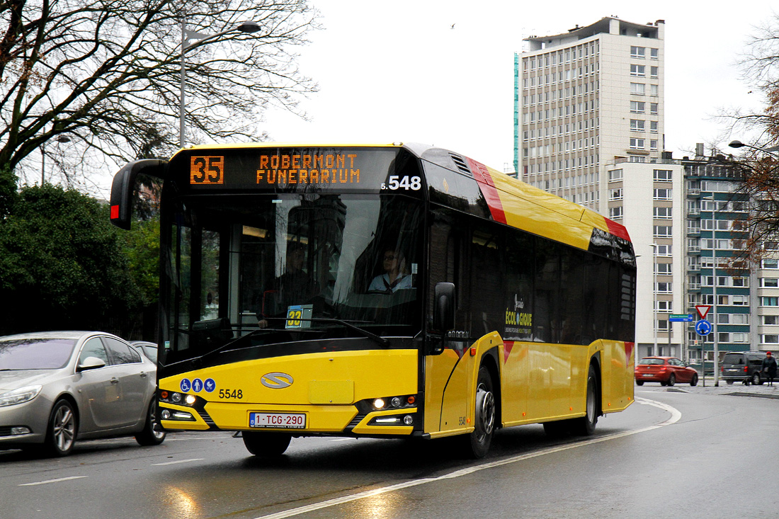 Liège, Solaris Urbino IV 12 hybrid # 5548