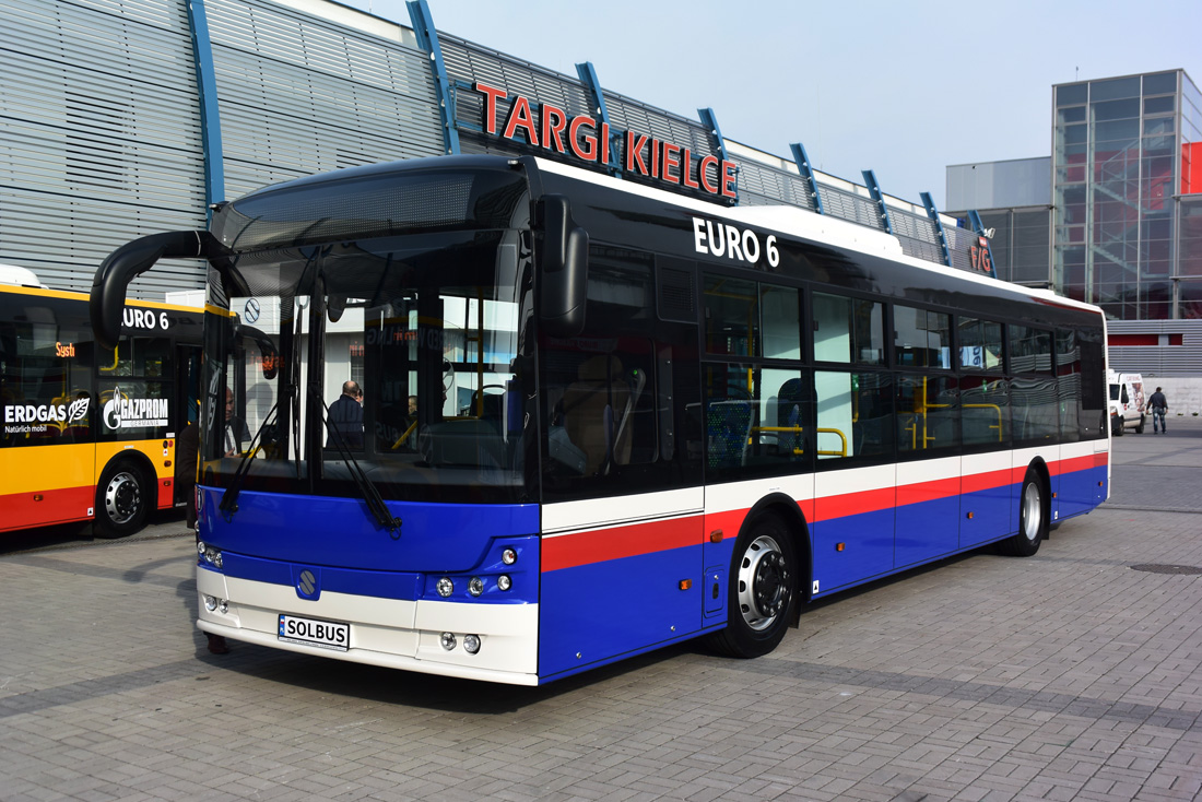 Solec Kujawski — Fabryka Autobusów Solbus Sp. z o.o.; Kielce — TransExpo 2014