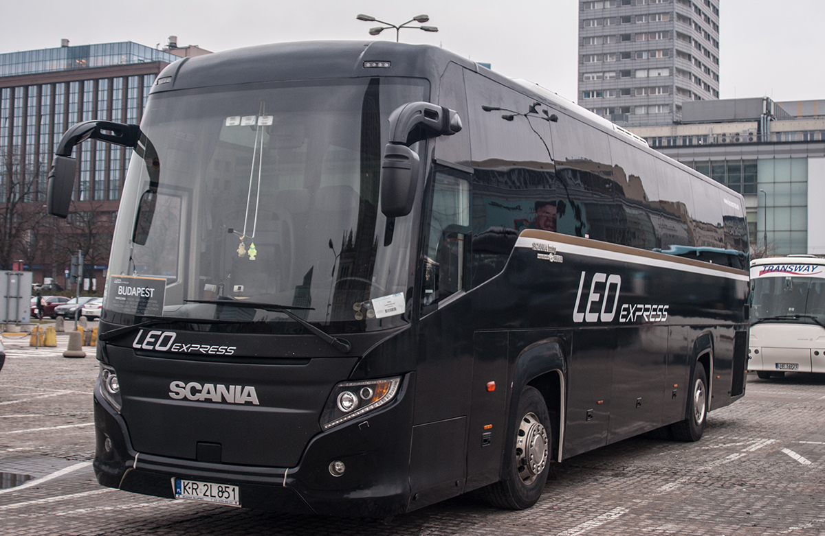 Krakau, Scania Touring HD (Higer A80T) Nr. KR 2L851
