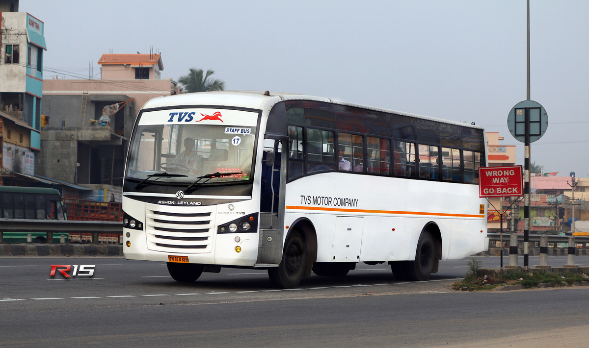 Chennai, Ashok Leyland # TN70 U 8296