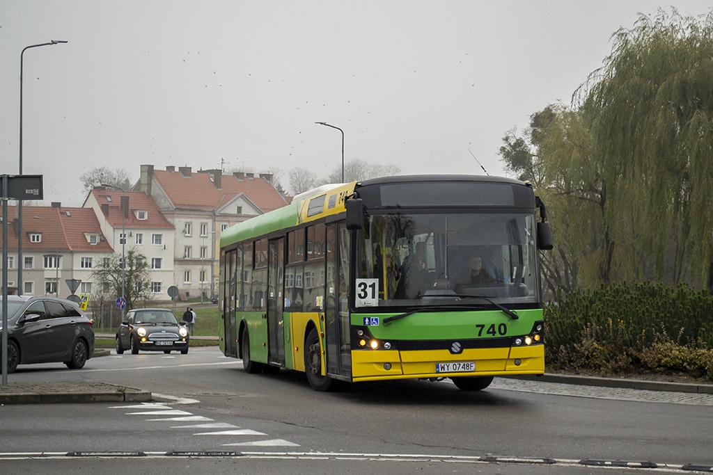 Warsaw, Solbus SM12 № 740