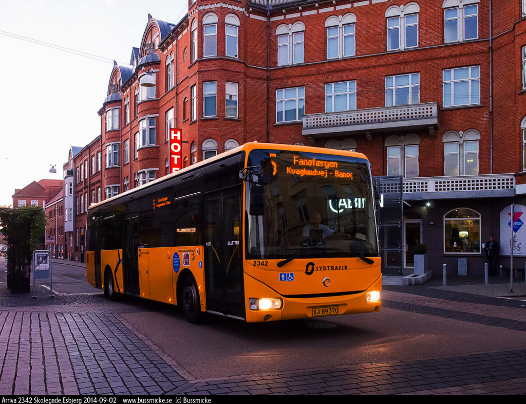 Esbjerg, Irisbus Crossway LE 12M č. 2342