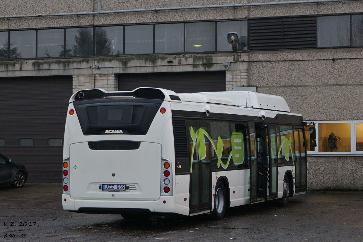 Kaunas, Scania Citywide LF CNG # 695