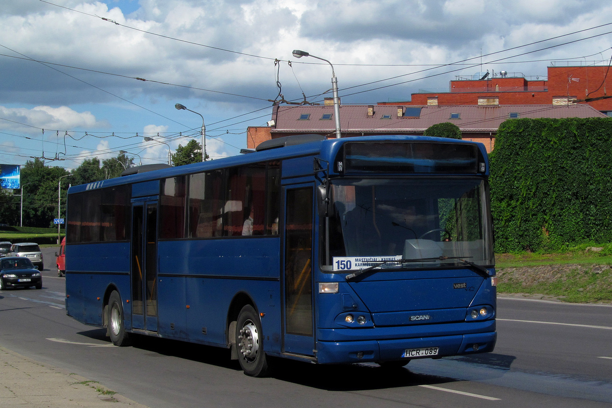 Kaunas, Vest V25 č. HCR 089