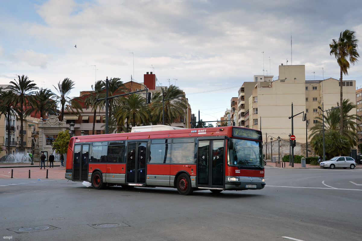 Валенсия, Hispano Citybus E (Irisbus Agora S) № 5329