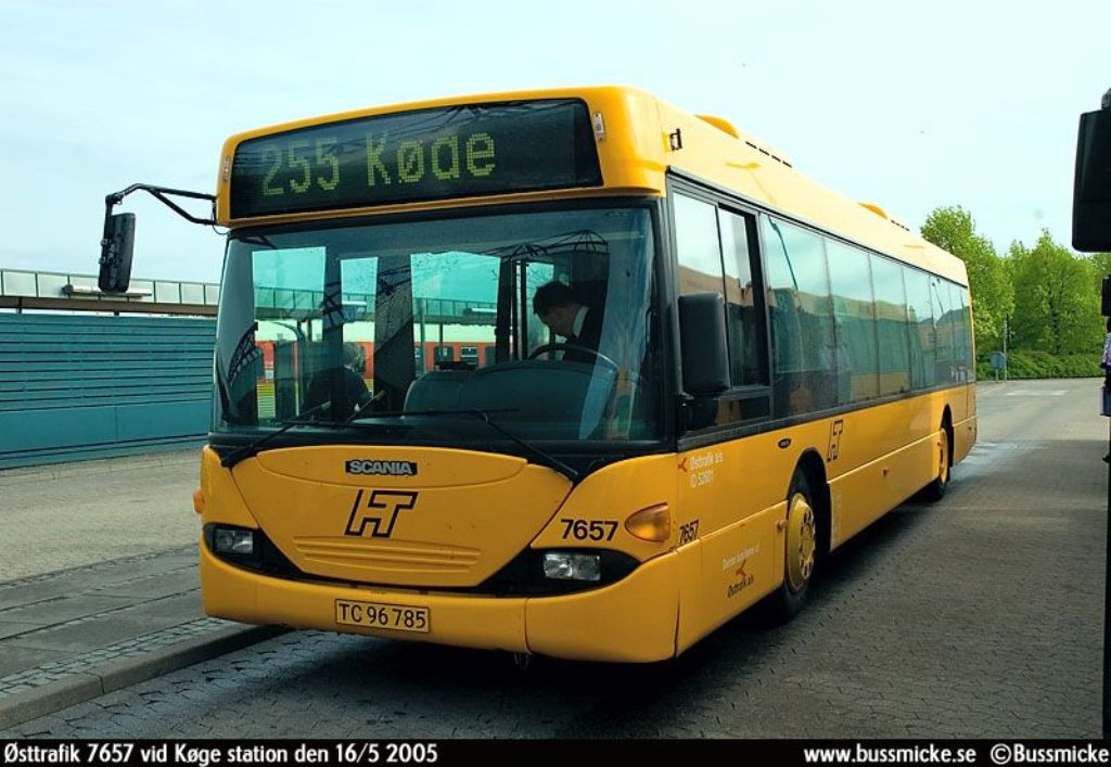 Køge, Scania OmniCity CN94UB 4X2EB # 7657