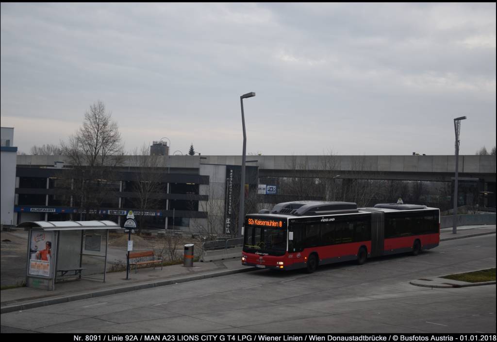 Wien, MAN A23 Lion's City G NG273 LPG № 8091