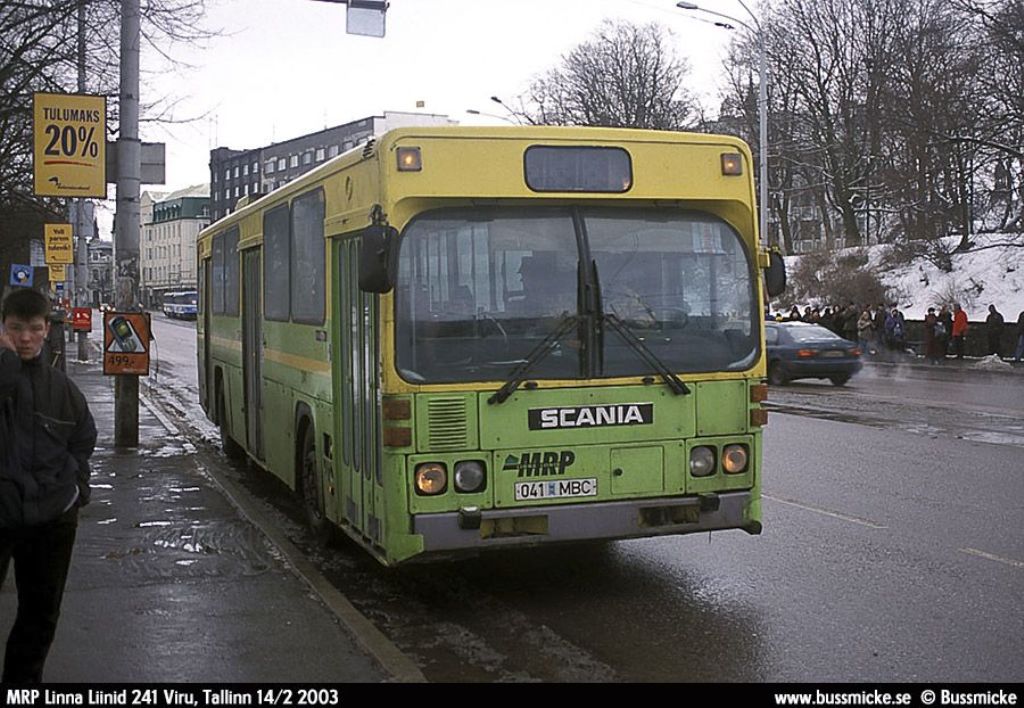 Tallinn, Scania CR112 # 041