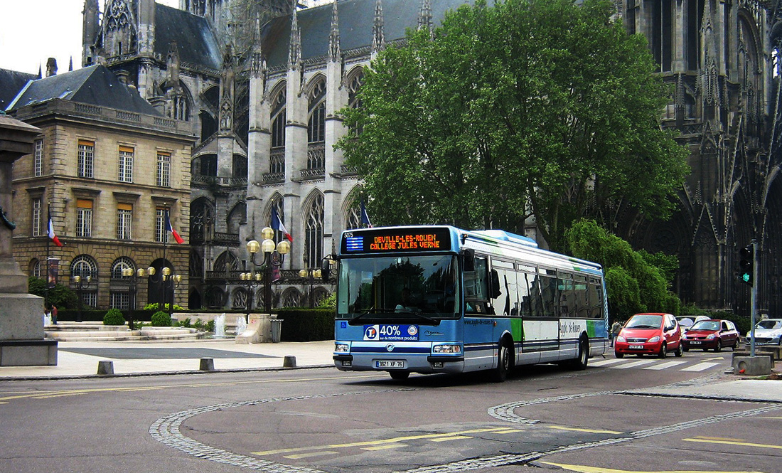 Rouen, Irisbus Agora S # 5075