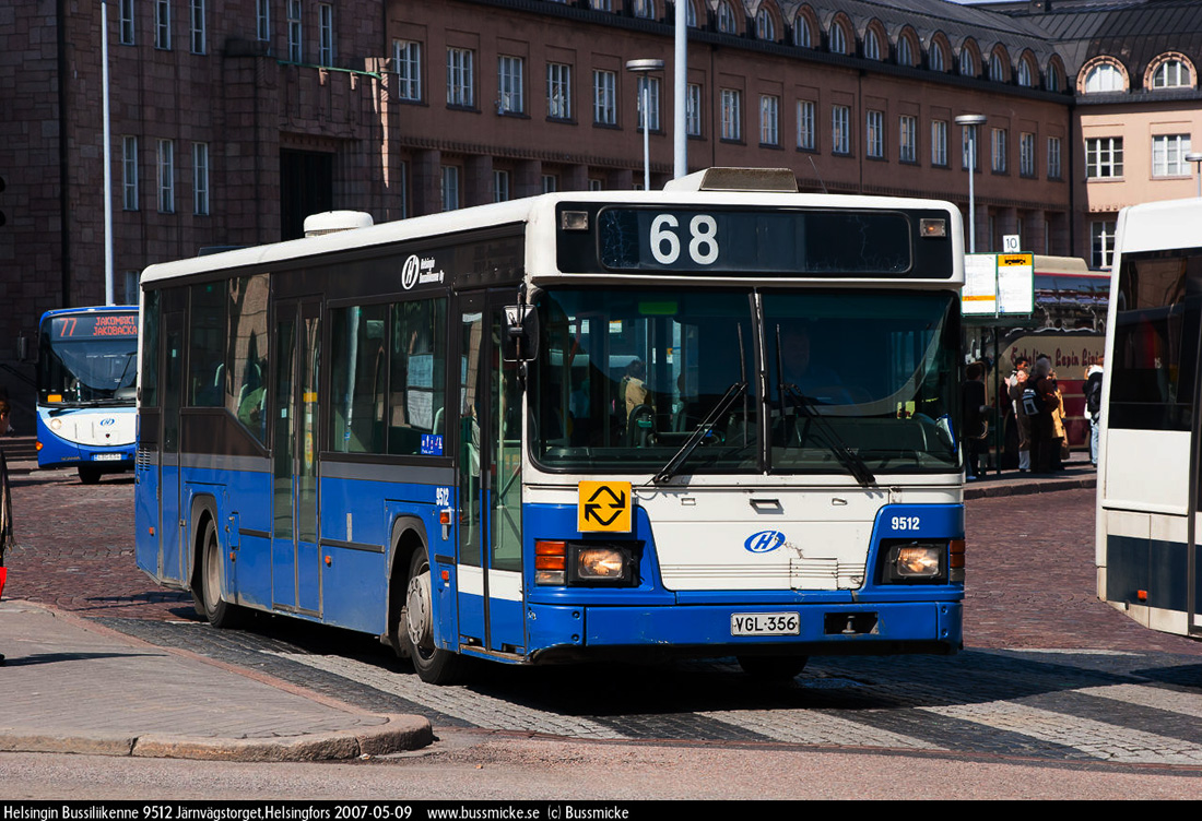 Helsinki, Scania MaxCi # 9512