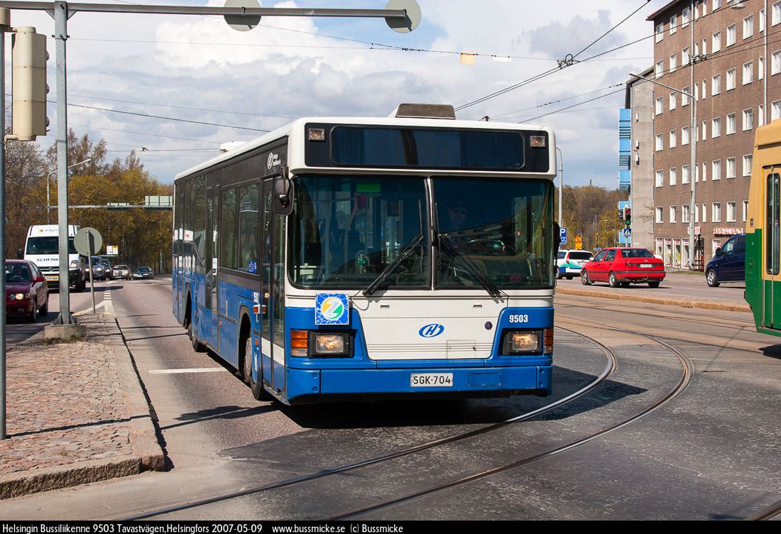 Helsinki, Scania MaxCi Nr. 9503