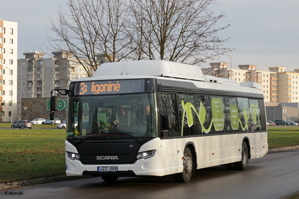 Каунас, Scania Citywide LF CNG № 695