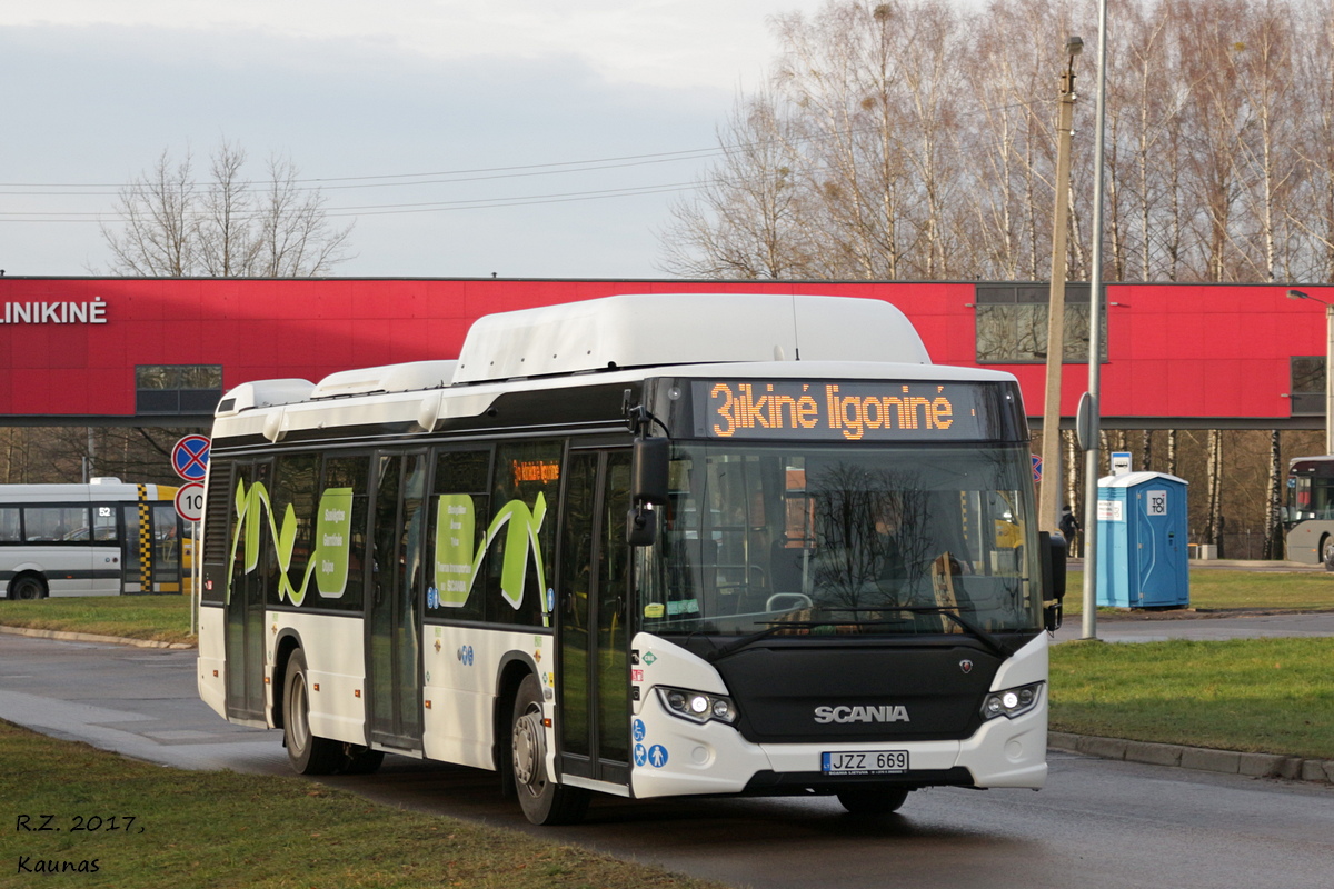 Kaunas, Scania Citywide LF CNG № 695