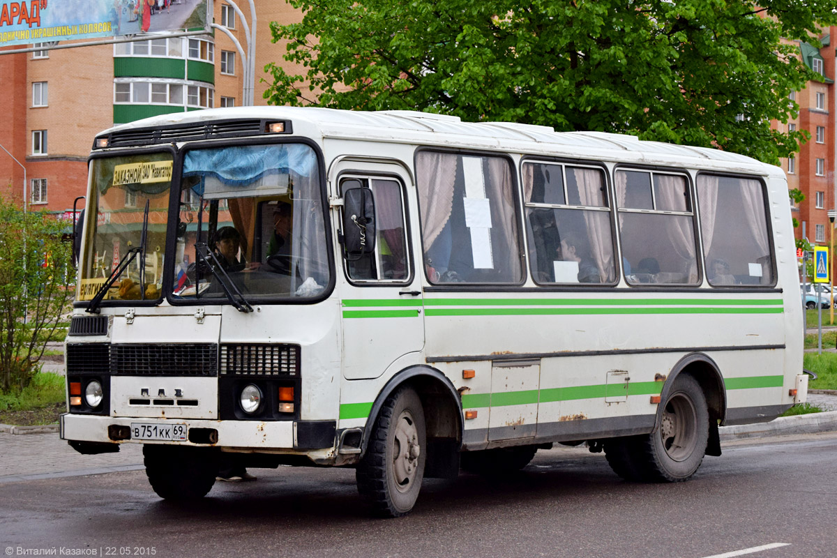 Udomlya, PAZ-3205-110 (32050R) No. В 751 КК 69
