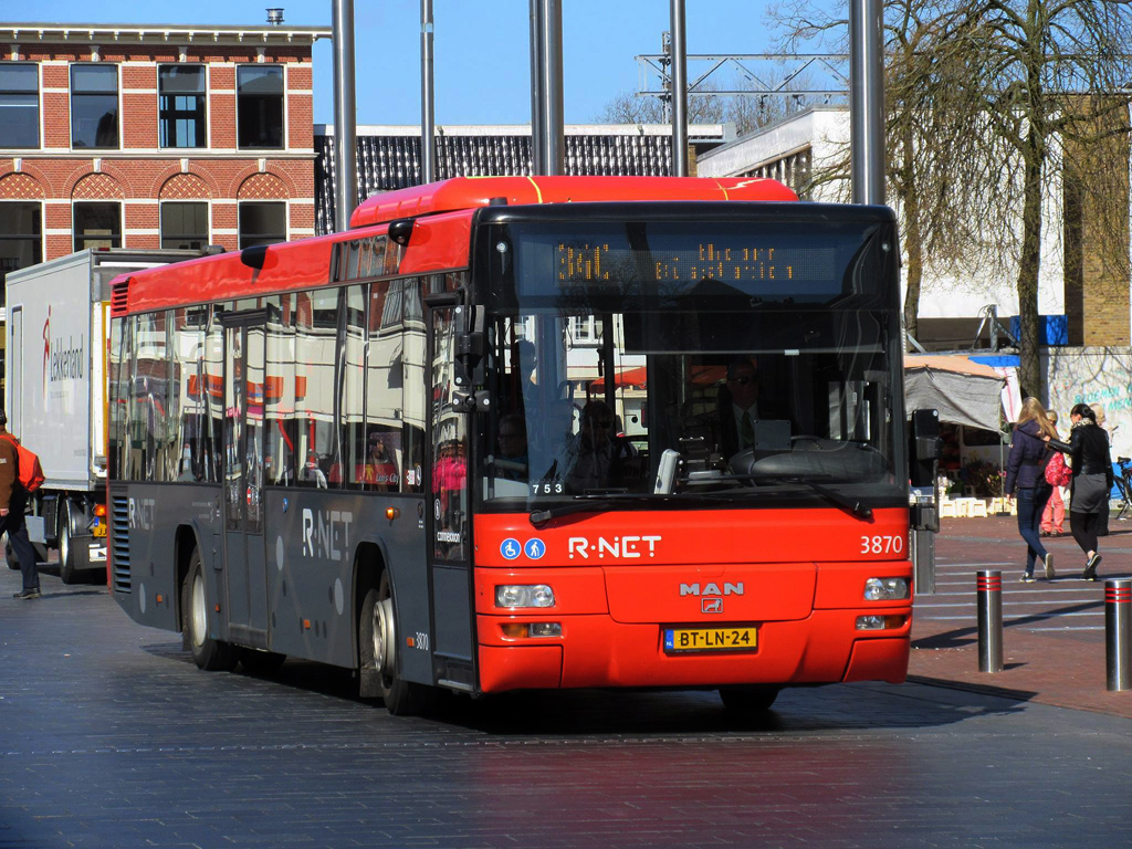 Amsterdam, MAN A78 Lion's City TÜ EL283 № 3870