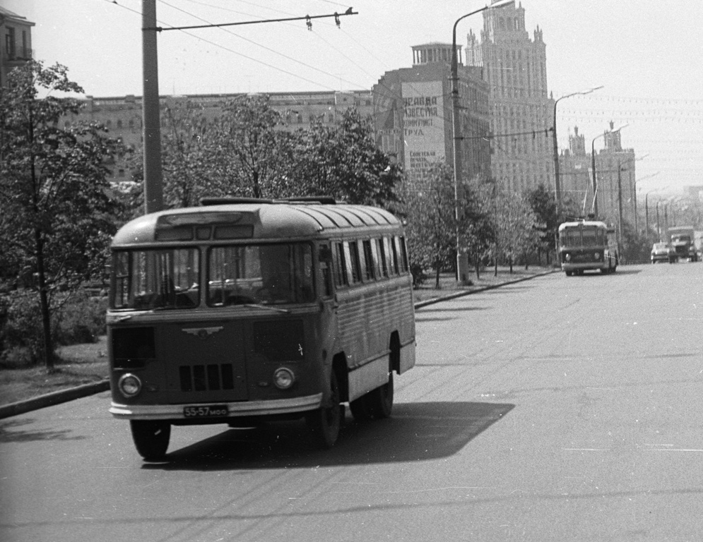 Moscow region, other buses, PAZ-652Б # 55-57 МОО