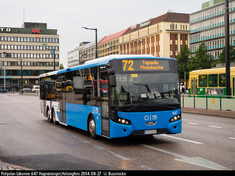 Helsinki, VDL Citea XLE-145.310 # 647