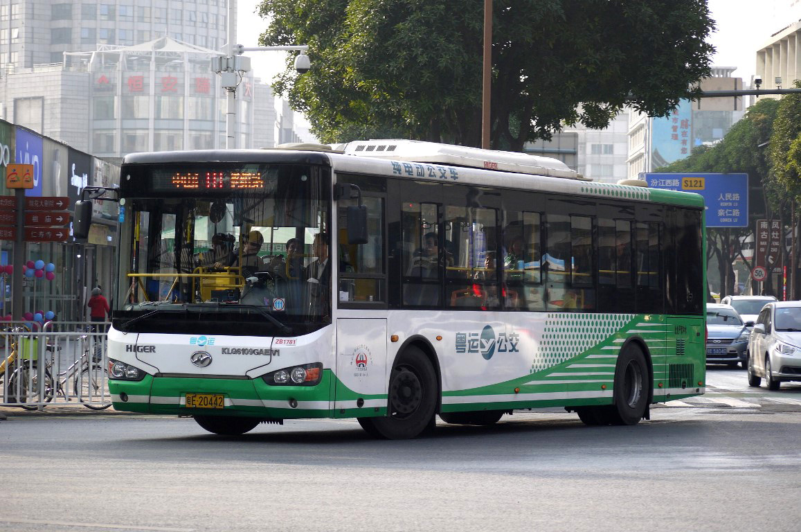Foshan, Higer KLQ6109GAEV1 Electric Bus №: ZB1781