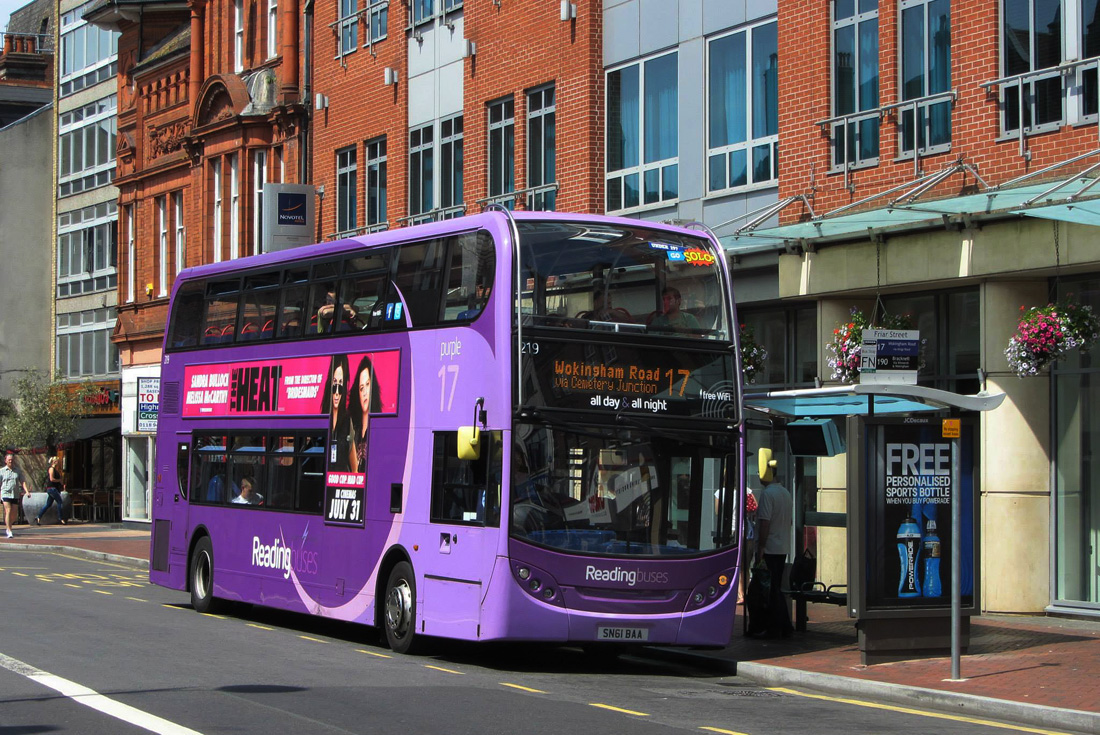 Reading, Alexander Dennis Enviro 400H # 219