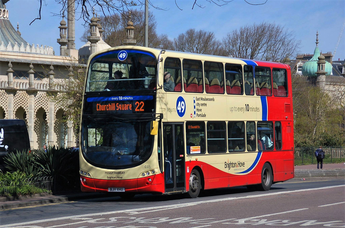 Brighton, Wright Eclipse Gemini 2 No. 418