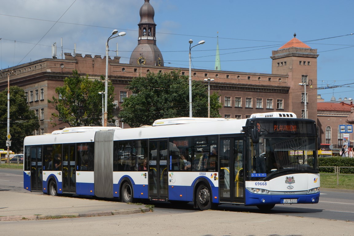 Riga, Solaris Urbino III 18 č. 69668