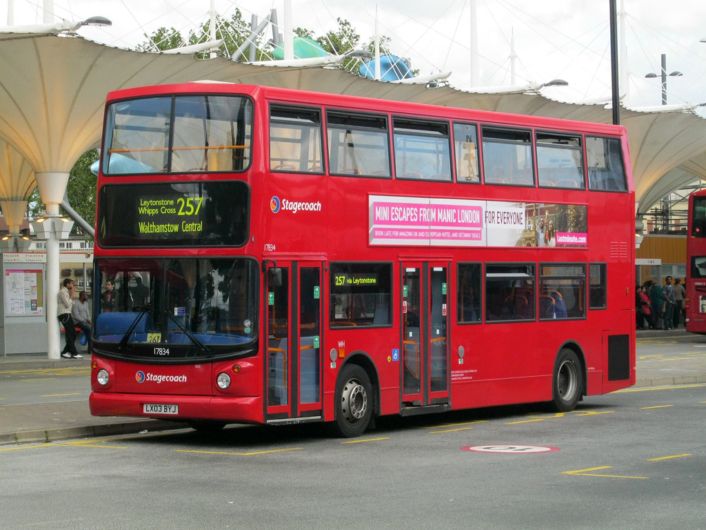 Лондон, TransBus ALX400 № 17834