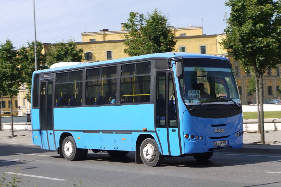 Тирана, Otoyol EuroCity № AA-709NE