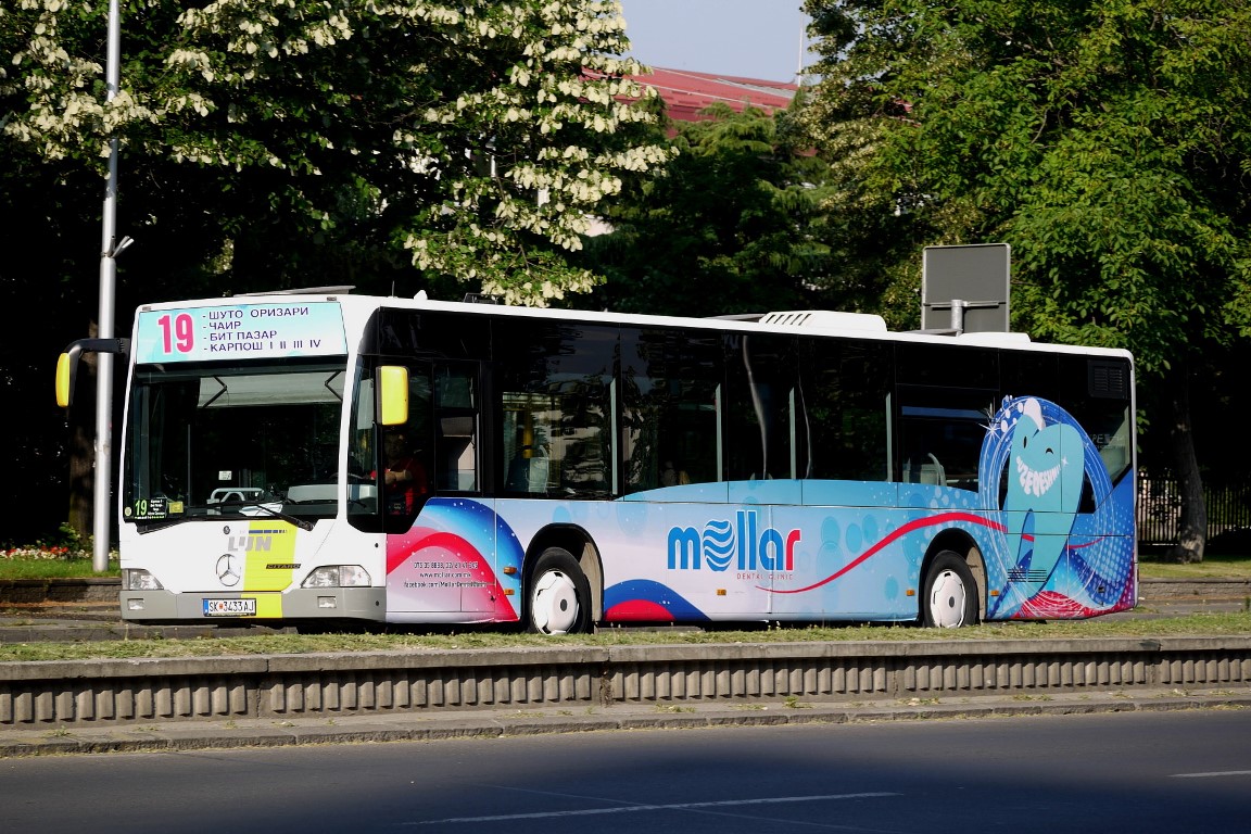 Skopje, Mercedes-Benz O530 Citaro č. 6012