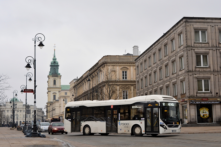 Warsaw, Volvo 7900 Hybrid # 941