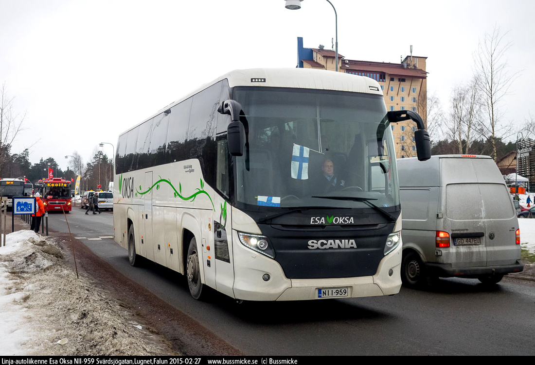 Saarijärvi, Scania Touring HD (Higer A80T) # NII-959