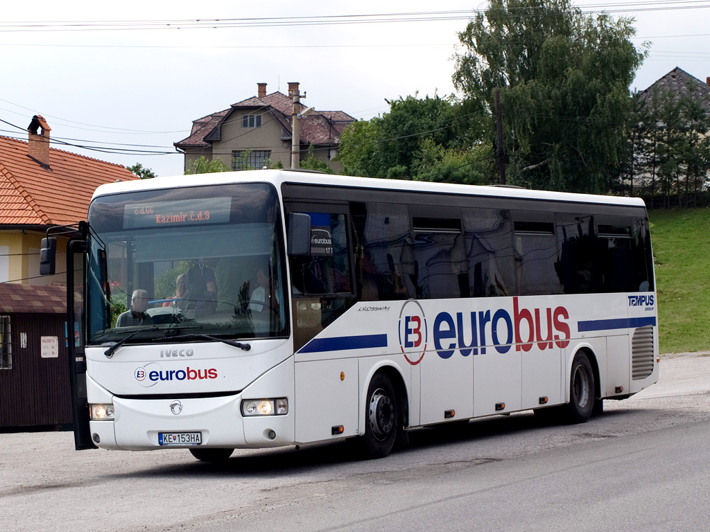 Košice, Irisbus Crossway 12M No. KE-153HA