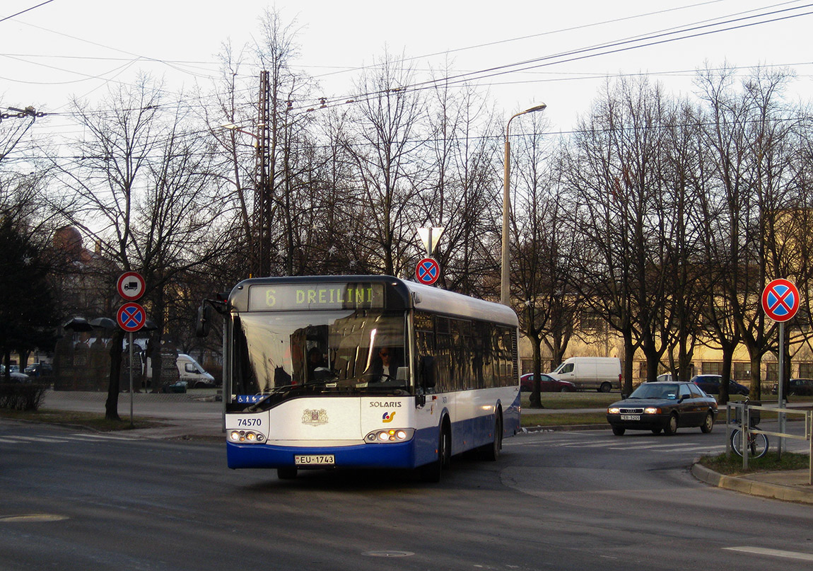 Rīga, Solaris Urbino II 12 № 74570