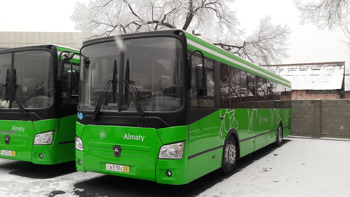 Almaty, LiAZ-5293.60 No. СВ 510 Е 52