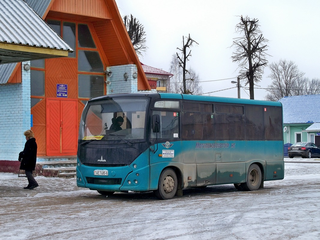 Хотимск, МАЗ-241.030 № АЕ 7485-6