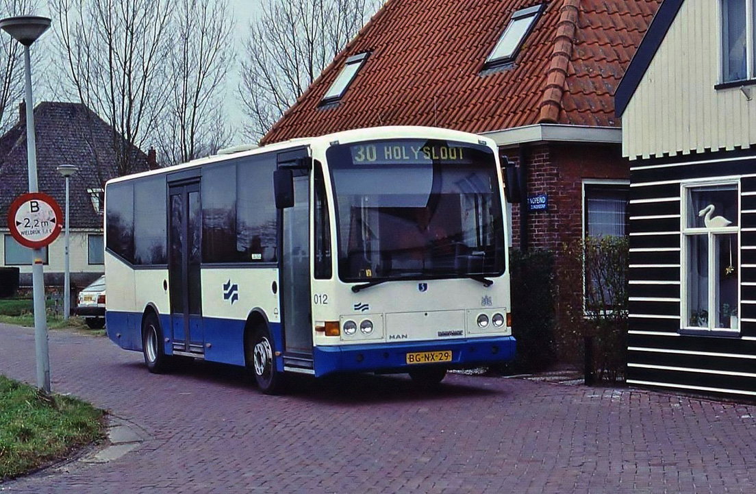 Amsterdam, Berkhof Europa 2000NL Junior № 012
