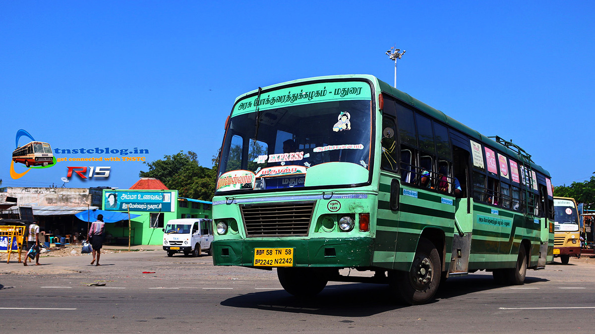 Madurai, Ashok Leyland # TN58 N 2242