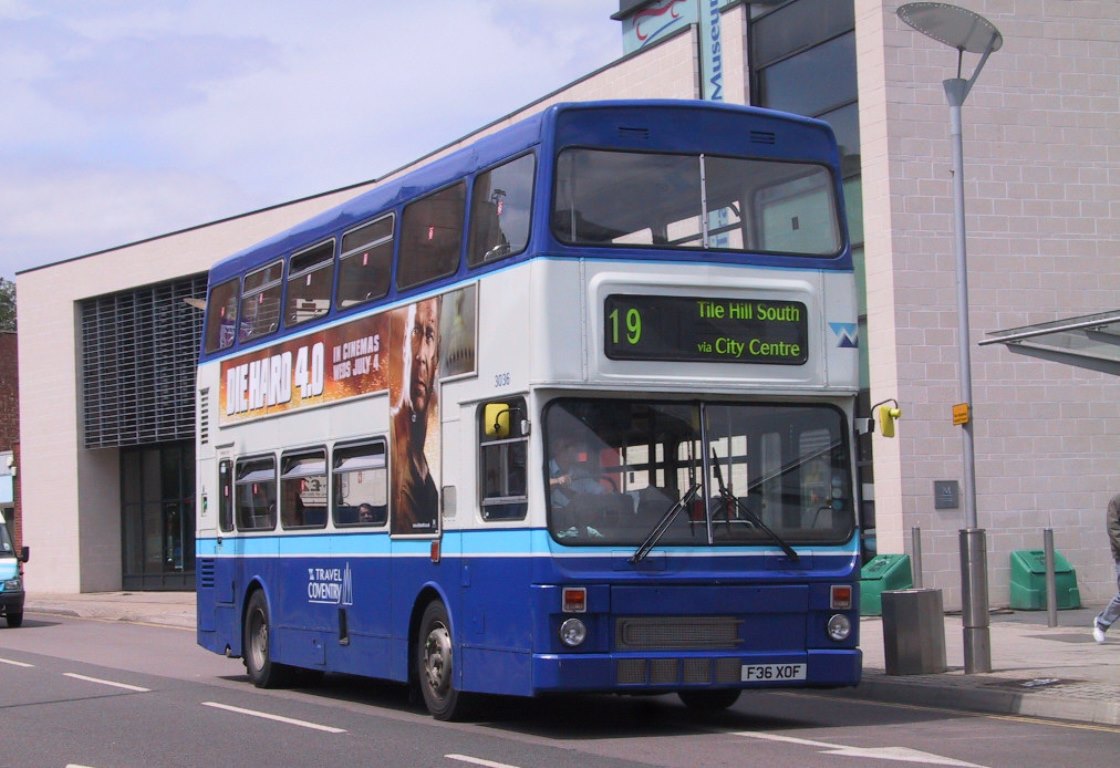 Coventry, MCW Metrobus # 3036