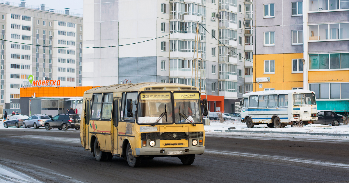 Chelyabinsk, PAZ-32054 (40, K0, H0, L0) # М 850 РК 174