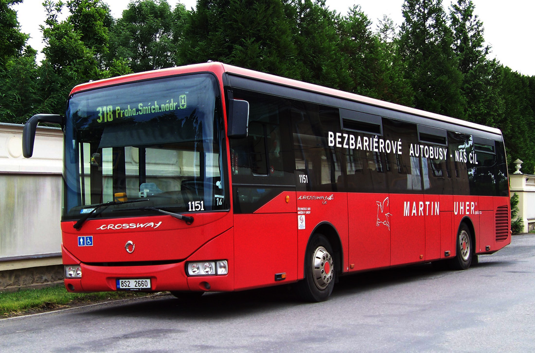 Okres Praha-západ, Irisbus Crossway LE 12M № 1151