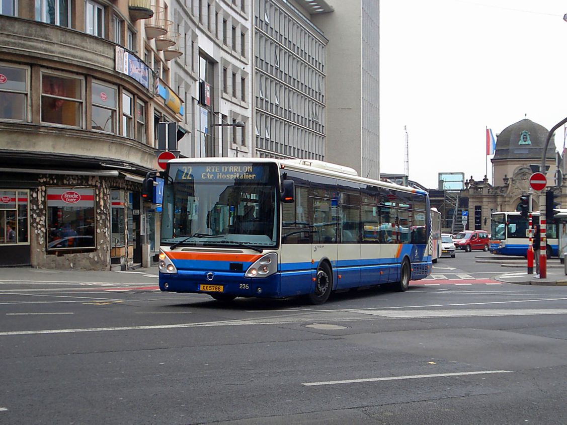 Luxembourg-ville, Irisbus Citelis 12M № 235