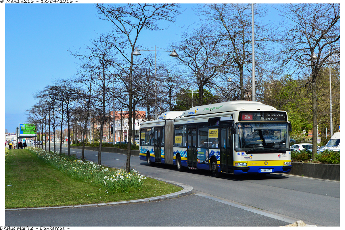 Calais, Irisbus Agora L GNV nr. 653