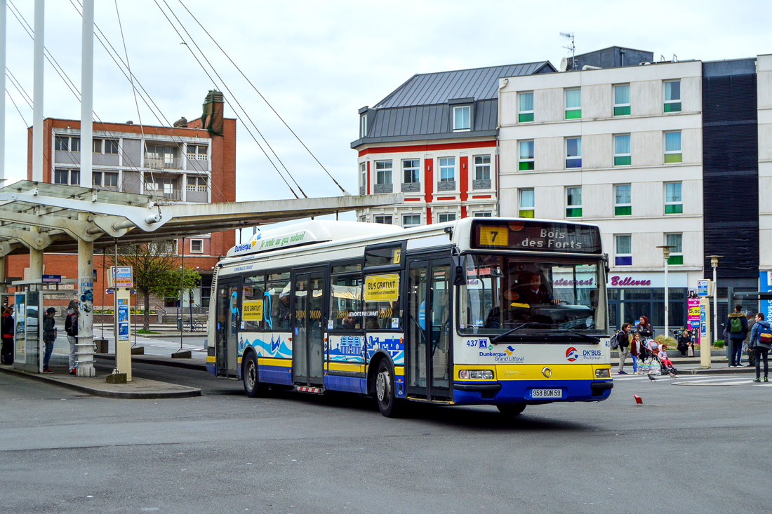 Calais, Irisbus Agora S CNG # 437