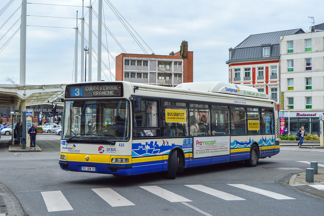 Calais, Irisbus Agora S CNG # 435