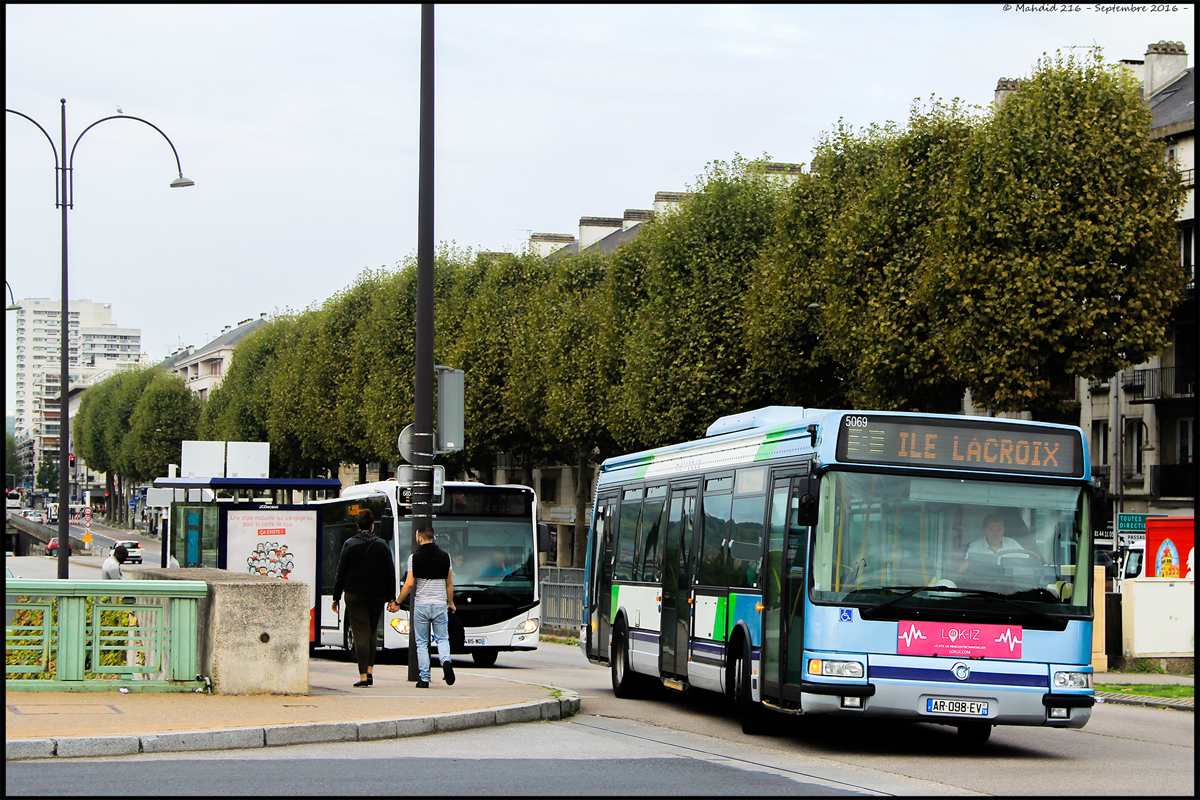 Rouen, Irisbus Agora S # 5069