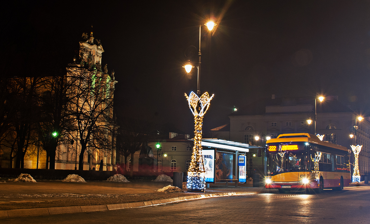 Warsaw, Solaris Urbino III 12 electric # 1907; Warsaw — Miscellaneous photos