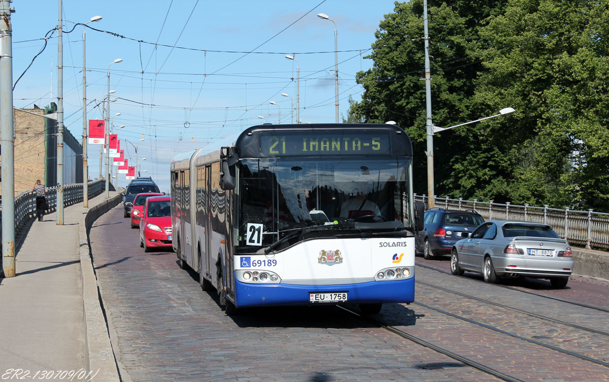 Riga, Solaris Urbino II 18 č. 69189