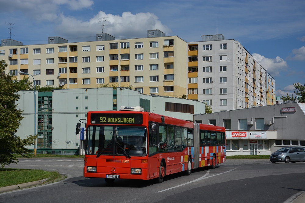 Bratislava, Mercedes-Benz O405GN2 No. 1508