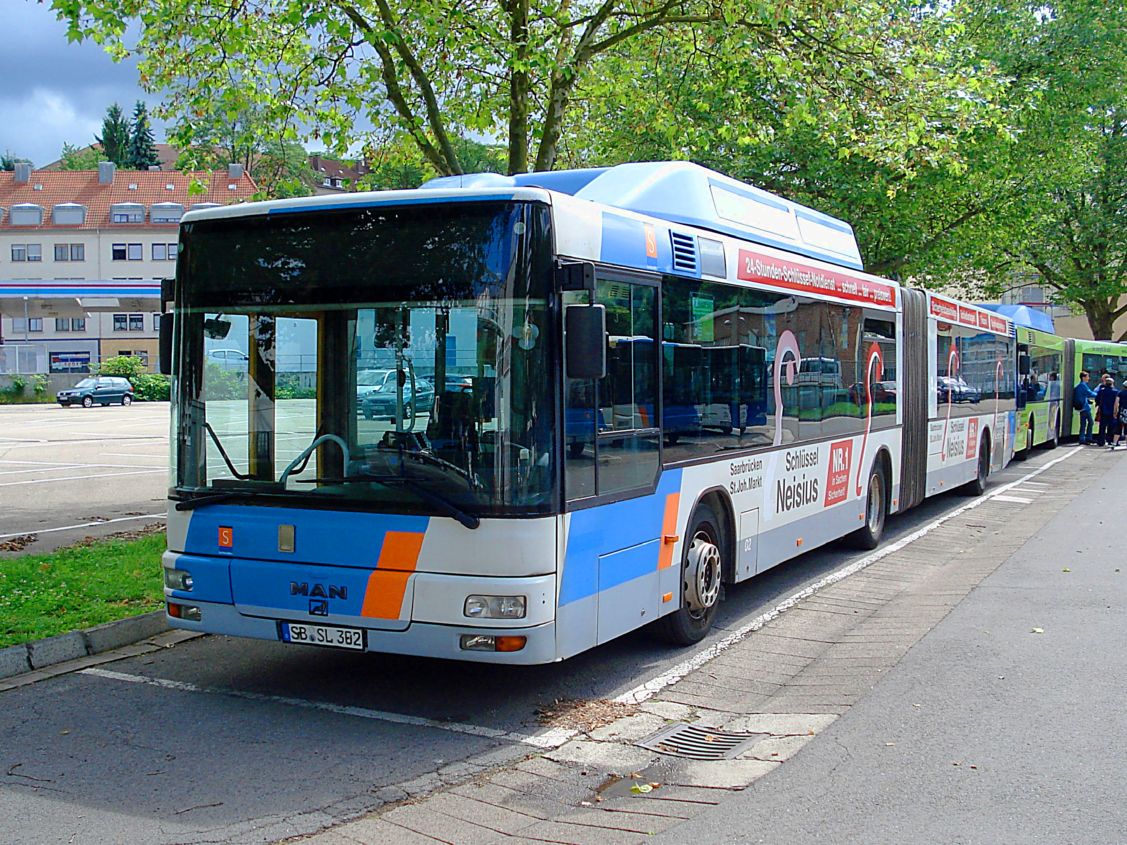 Saarbrücken, MAN A23 NG313 CNG # 302