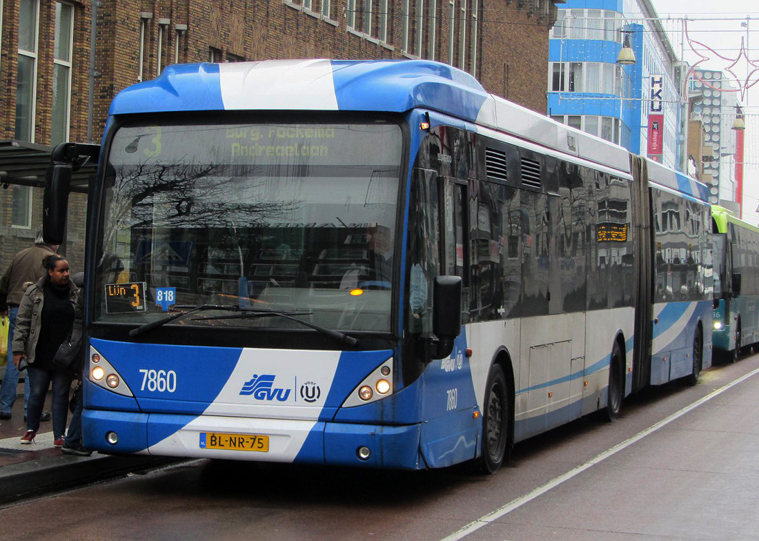 Utrecht, Van Hool New AG300 № 7860